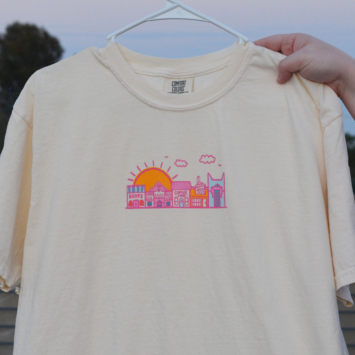 Nashville Skyline Tee