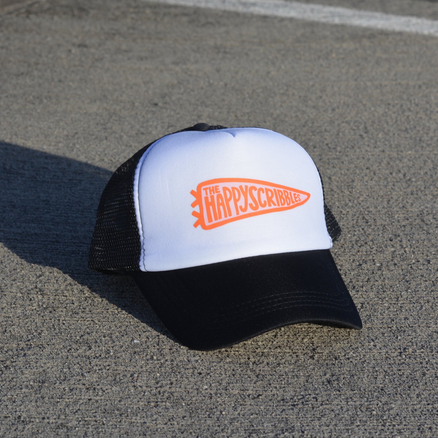 Happy Scribbles Trucker Hat