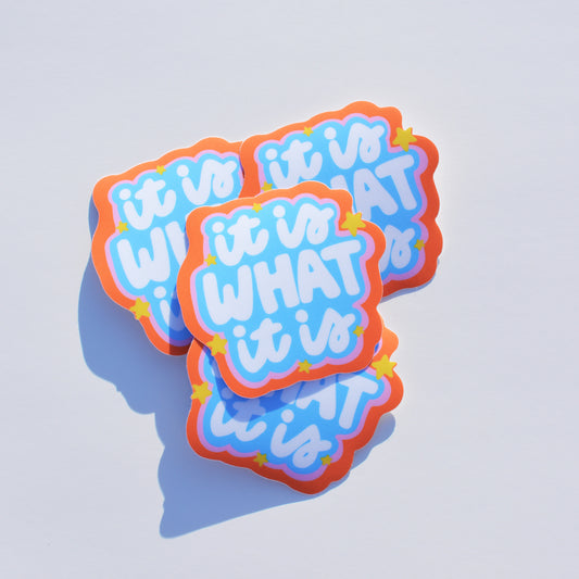 It is What it is Sticker