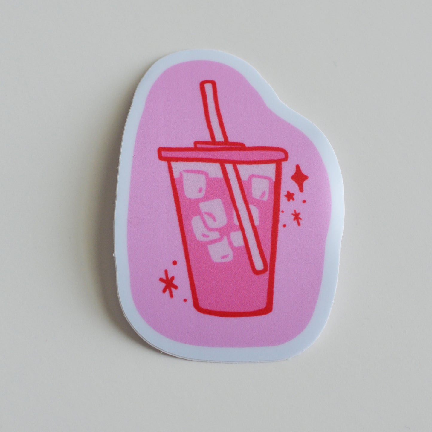 Iced Coffee Sticker