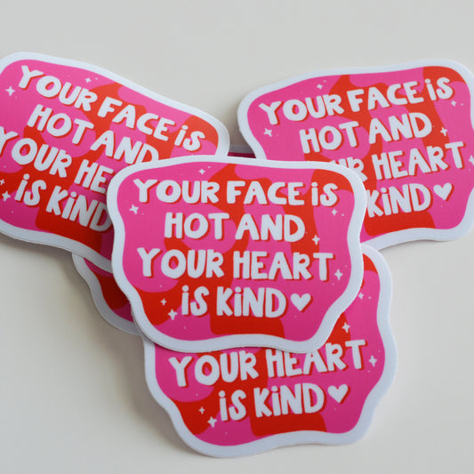 Hot and Kind Sticker